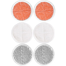 Til je schoonmaakroutine naar een hoger niveau met deze 8,6 inch (21,8 cm) dweilpads, compatibel met Bissell Spinwave. Ze zijn machinewasbaar,