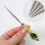 Leather Stitching Awl Tool Stainless Steel Sewing-light gold 5