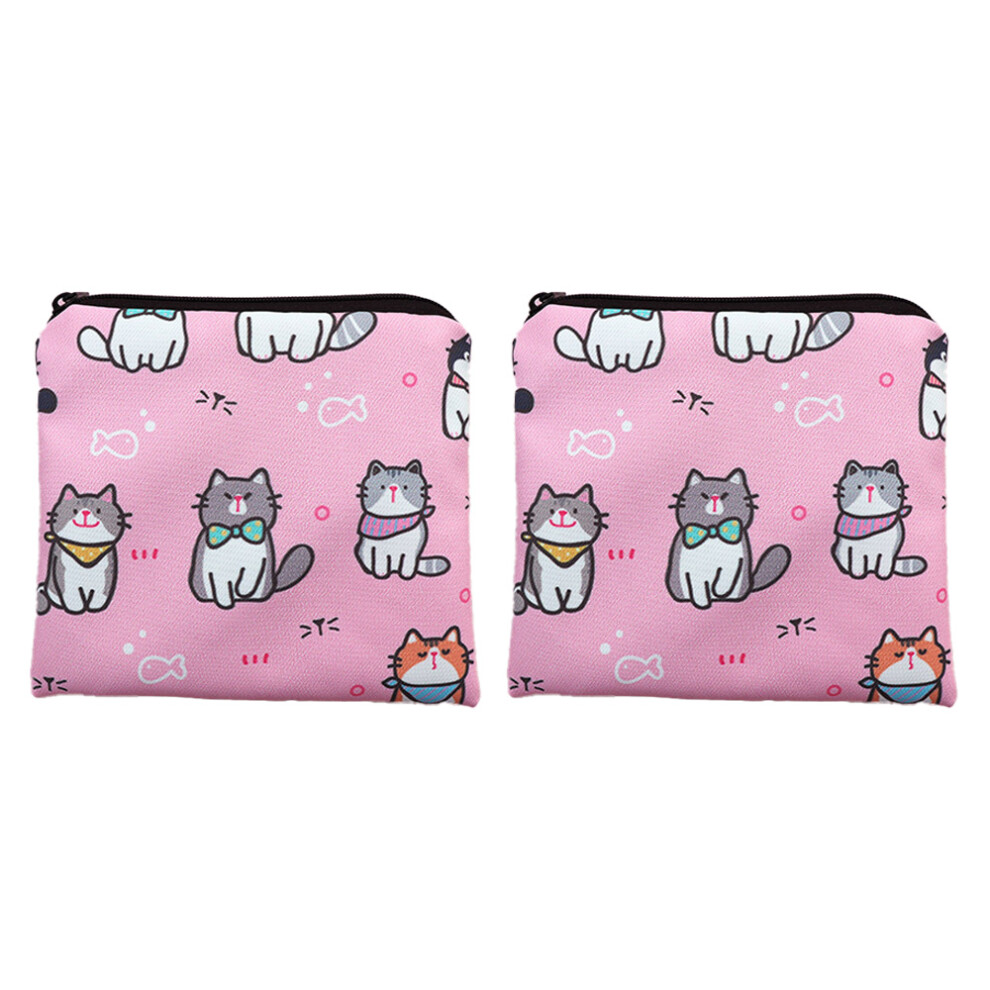 Sanitary Organizer, High-quality Material Wearable Durable Stain-proof Portable Menstrual Pad Bag, Waterproof Organizer for Women, 2 Pack