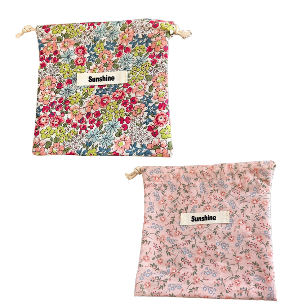 Coquette Aesthetic Floral Design, Multifunctional Makeup Organizer, Smooth Zipper Closures, Portable and Stylish for Outdoor, Tourism (Reusable)