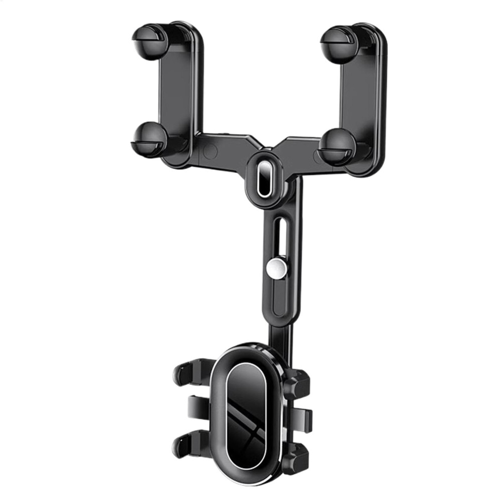 Rearview Mirror Phone Holder Universal 360Degree Rotatable Car Phone Mount Antishake For Smartphones 9067246215620