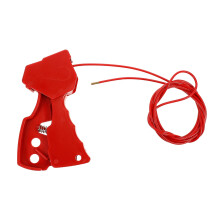 Adjustable Nylon Coated Steel Cable Lock For Safety Valve Equipment Shutdown Impact Resistant Temperature Range
