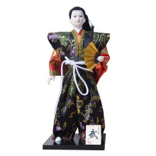 Poupées de samouraïs japonaises de 12 pouces, kimonos-W15