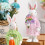 Cheerfuls – petits lapins de printemps, poupées délicates-Rose 7