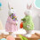 Cheerfuls – petits lapins de printemps, poupées délicates-Rose 6