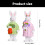 Cheerfuls – petits lapins de printemps, poupées délicates-Rose 4