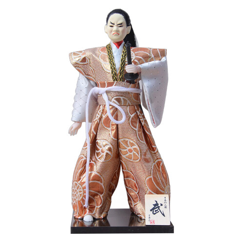 Poupées de samouraïs japonaises décoratives de 12 pouces-W85