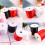 Rubans de noël largeur 1/8 pouces, 2 pièces, rubans-24 oranges 3