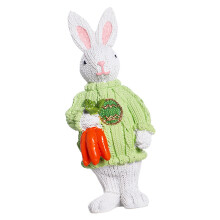 Cheerfuls – lapin en résine, beau bureau, modèle Animal,-Vert