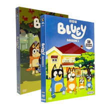 Bluey Season 1-3 Movie Collection DVD(English) Box Set-6 Discs