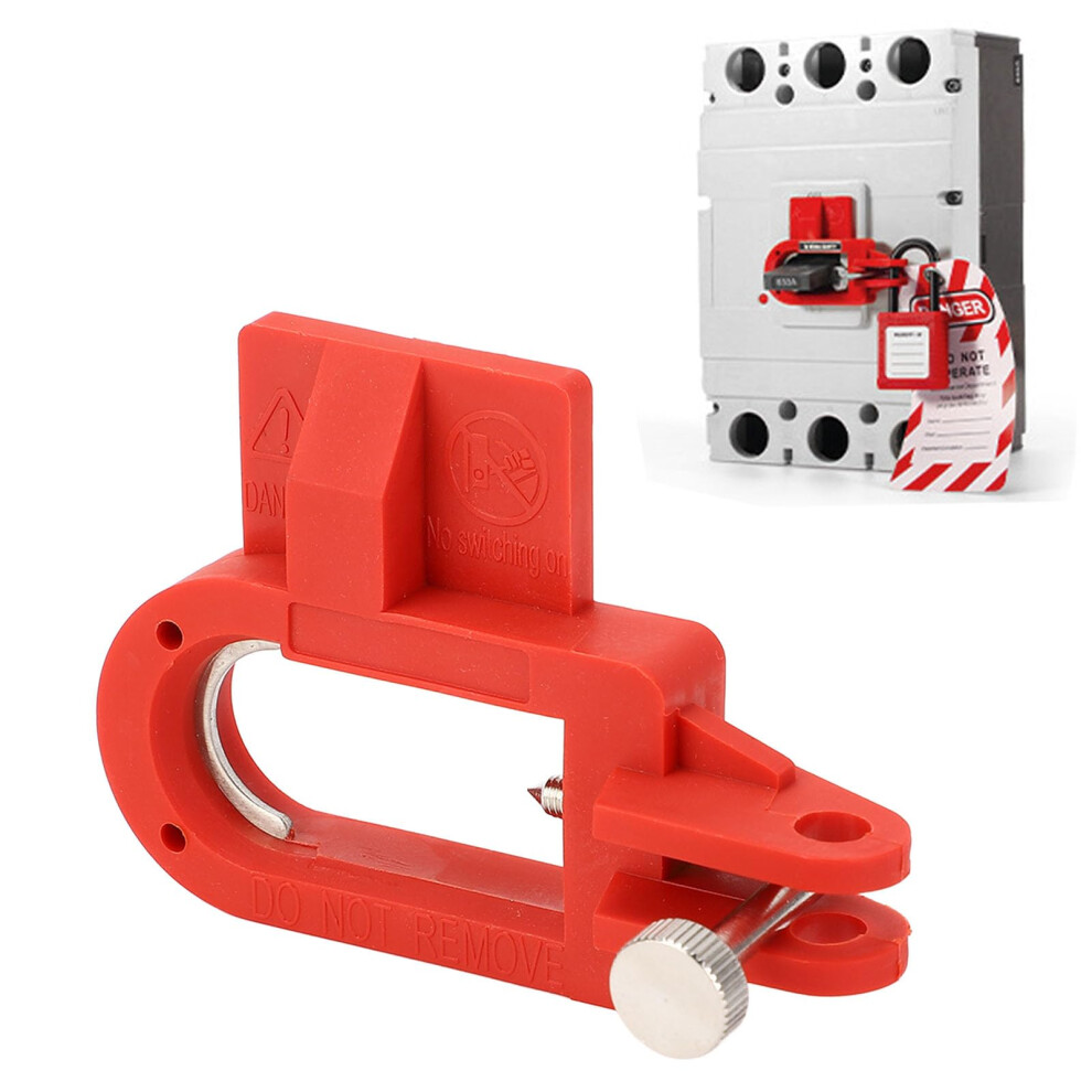 Circuit Breaker Lockout Device, Lockout Tagout Kit With Long Closing Stroke, Clampon Electrical Air Switch Lockout 9067246216238