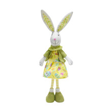 Gnomes de pâques debout, lapins en peluche,-Modèle femme