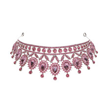 Rhinestone Bridal Krans Huvudprydnad Tiara Bröllops Håraccessoar