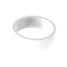 Nonslip Silicone Rings Sweatproof Unisex Sports Ring-12 White