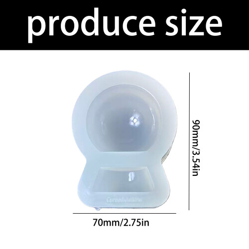 Moule en silicone alimentaire en forme de boule d'elfe pour 2