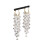 Boucles d'oreilles à franges pratiques, longues conception-Blanc 1