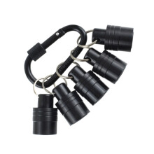 Professional Drill Bit Holders Keychains-5 black SDS posts pl