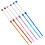 Beads Knitting Needle Metal Crochet Hook Handmade-light blue 2