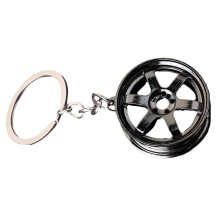 Key Ornament Fashionable Key Pendant Perfect for-Black gun