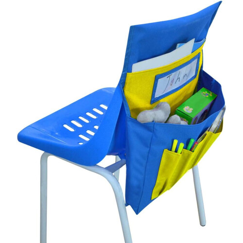 Πίνακας τσέπης Chairback Buddy, Οργανωτής αποθήκευσης καθίσματος τάξης με πολλαπλές