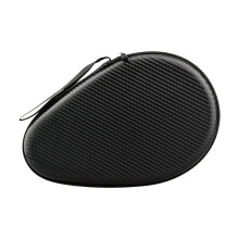 Paddle Carry Case | Padded Table Tennis Racket Case | Reinforced Bag With Protective Zipper Enclosure | Black