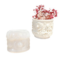 Moule en Silicone sculpté de Lions portables, pour tasses de