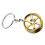 Trendy Keychain Offering Versatile Use Car Wheel-Imitation gold 1