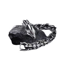 Multipurpose Norses Warriored Dragon Arm Cuff-20cm Silver