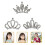 3 Stuks Kinder Tiara Haarkam Haaraccessoire Hoofdtooi 5