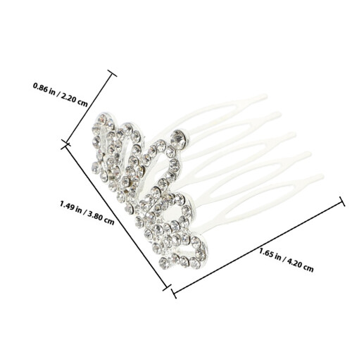 3 Stuks Kinder Tiara Haarkam Haaraccessoire Hoofdtooi 1