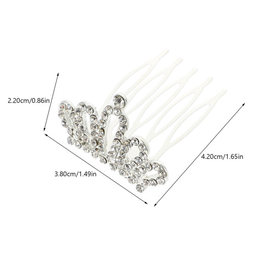 3 Stuks Kinder Tiara Haarkam Haaraccessoire Hoofdtooi 2