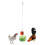 1 Rvs Hangend Vogel Fruitgang Speelgoed Papegaai ( ) 1