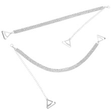 1 pair rhinestone bra straps women underwear shoulder accessories