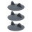 3Pièces Couvercles Mug Silicone Oreilles Chat Résistants 1