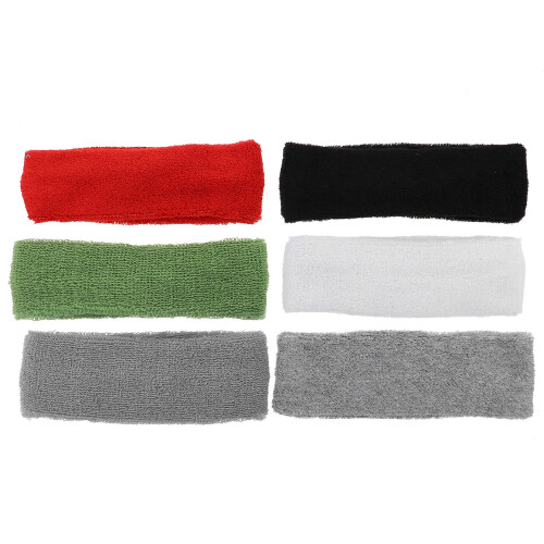 6 Yoga Sport Hoofdband Elastisch Unisex