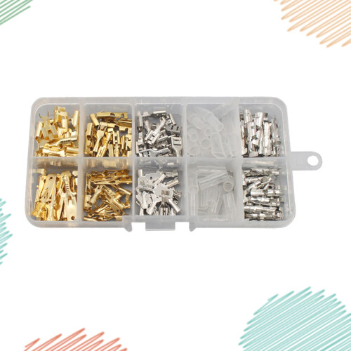 De 150 Unidades Terminal Conector 6,3 Por Mola 1