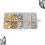 De 150 Unidades Terminal Conector 6,3 Por Mola 8