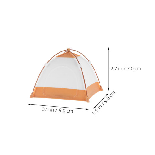 Miniatyr Dockshus Campingtält 1:12 För Utomhusäventyr – Present 1