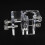 2 Unidades Braçadeira Saída Acrílico 10