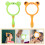 2Pcs Kids Handheld Reading Magnifier For Exploring 3