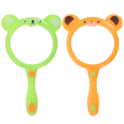 2Pcs Kids Handheld Reading Magnifier For Exploring 1