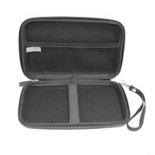 GPS Carrying Sleeve 7Inch Mesh Protective EVA PU Leather Shell Travel Pouch MoistureResistant Pocket For Accessories