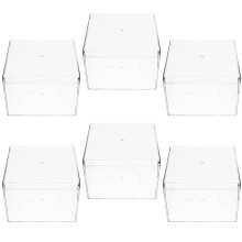 6Pcs Kvadratiska Tårtaskålar För Tiramisu