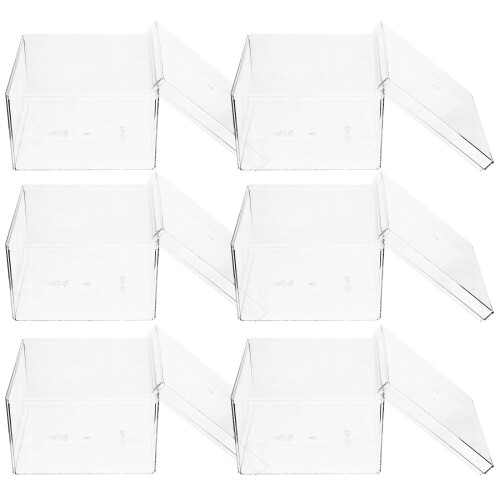 6Pcs Kvadratiska Tårtaskålar För Tiramisu 1
