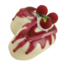 Delicate Faux Cake Replics Pieces for Wedding Birthday-Purple