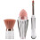 Multi-Purpose Makeupborste Portabel 3-I-1 Kosmetikabrist 9