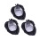 3Pcs Impermeável Para Selim De Assento (Preto) 4