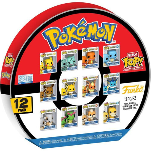 Funko Figurine Funko Bitty Pop! | Pokemon | 12 Stück