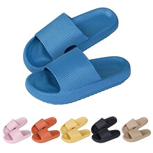 Ultra-Komfort-Hausschuhe, wasserfreundliche EVA-Schaum-Sandalen mit rutschfester Sohle, schnelltrocknend, offener Zehenpartie, atmungsaktiv,