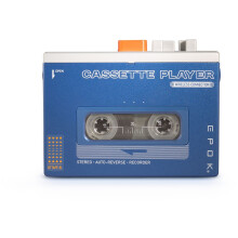 Kassettisoitin - BIGBEN - Bluetooth - REWIND+ - Sininen